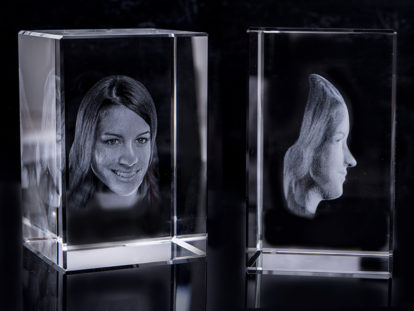 Waden elektrode Afdeling 3D Glasfoto - 3D Glasbild - 3D Foto in Glas