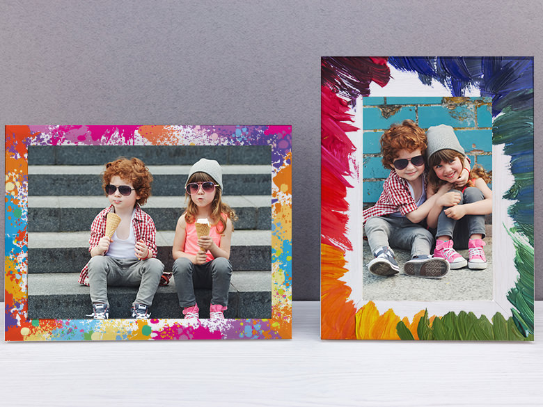 Fotorahmen basteln - Bilderrahmen selbst gestalten