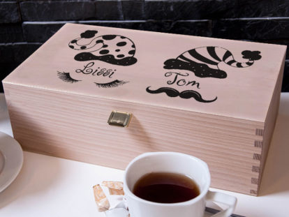 Teebox mit Foto